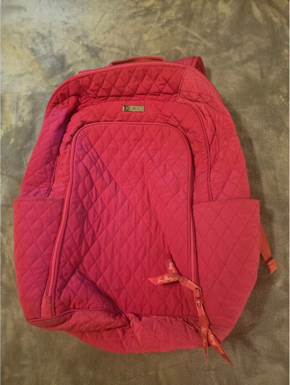 Vera Bradley Quilted Pink Backpack